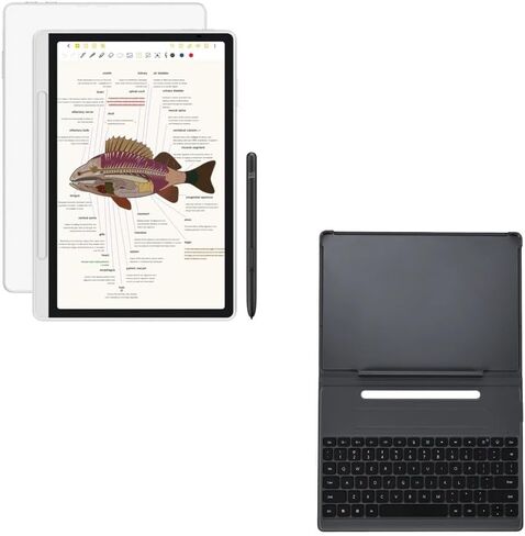 XPPen 3 in 1 Color Digital Notebook 10.95'' Paper Note Taking Tablet with 16384 Pressure Levels & XPPen Folio Keyboard for Magic Note Pad ACK09 Shortcut Keyboard Protector Case Stand in Saudi Arabia