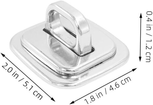 NUOBESTY 4PCS Laptop Cable Lock Anchor Base Plate Security Accessory for Keyed Combination Locks Theft Prevention for Offices Schools Libraries Hardware Protection in Saudi Arabia