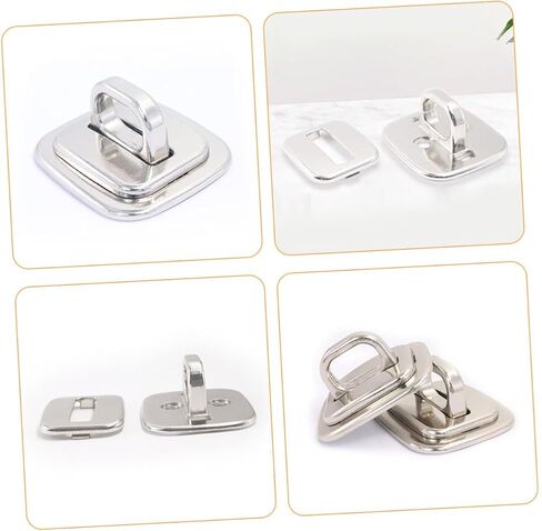 NUOBESTY 4PCS Laptop Cable Lock Anchor Base Plate Security Accessory for Keyed Combination Locks Theft Prevention for Offices Schools Libraries Hardware Protection in Saudi Arabia