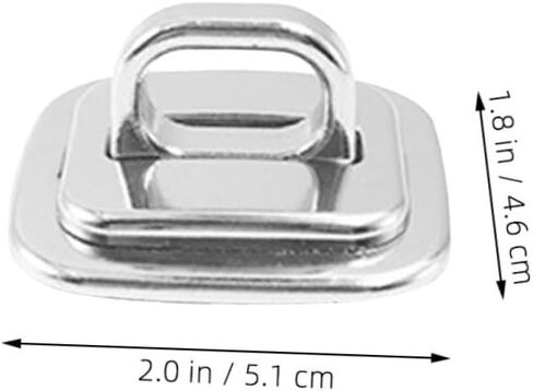 DOITOOL 4PCS Laptop Cable Lock Anchor Base Plate Security Mount for Keyed Combination Locks Versatile and Compatible with Multiple Brands for Office Study and Travel Use in Saudi Arabia