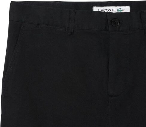 Lacoste Men's Slim Fit Stretch Cotton Bermuda Shorts ، Blue Navy Blue ، 34 in Saudi Arabia