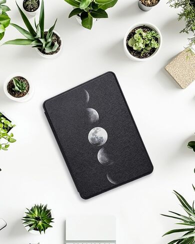 Case for 7" All-New Kindle Paperwhite 12th Gen 2024 and Kindle Colorsoft Signature Edition, Premium PU Leather Protective Cover with Auto Wake/Sleep in Saudi Arabia