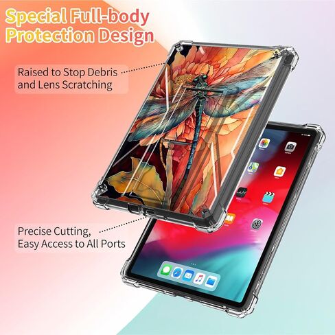 حافظة شفافة لجهاز Kindle Paperwhite 11th Gen 2021 & Signature Edition غطاء TPU ناعم مع مسند وحافظة متينة مقاومة للصدمات لجهاز Kindle Paperwhite 2021، فطر الضفدع الجالس in Kuwait