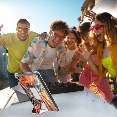 حافظة شفافة لجهاز Kindle Paperwhite 11th Gen 2021 & Signature Edition غطاء TPU ناعم مع مسند وحافظة متينة مقاومة للصدمات لجهاز Kindle Paperwhite 2021، فطر الضفدع الجالس in Kuwait