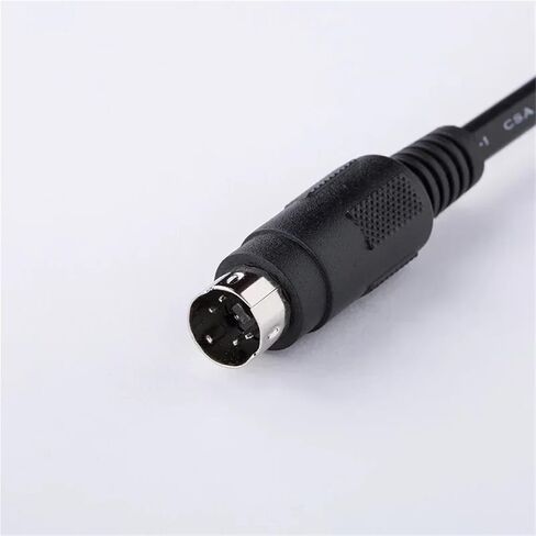 كابل برمجة USB-HW لخط تنزيل الاتصالات من سلسلة E/S/H/C/T PLC مستدير 4Pin RS232 in Saudi Arabia