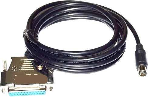 D-SUB 25 PIN DB25 أنثى إلى MINI DIN 8PIN ذكر محول برمجة FX-20P-CADP كابل لسلسلة FX0/FX2N/FX1N (5 متر) in Saudi Arabia