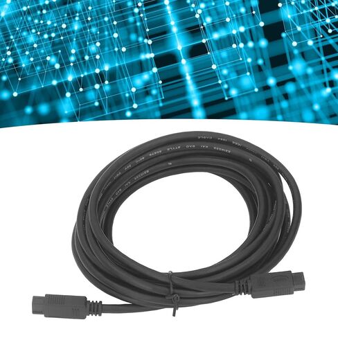 كابل 4.5M IEEE 1394b FireWire 800 9 Pin Male إلى 9 Pin Male 800Mbps لنقل البيانات للكاميرات الرقمية والطابعات والماسحات الضوئية وواجهات الصوت in Kuwait