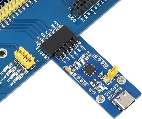وحدة اتصال waveshare CP2102 USB-C إلى UART (TTL)، موصل USB من النوع C، متوافق مع مستوى منطقي 3.3 فولت، يدعم Linux، Android، Wince، Windows 7/8/10/11، إلخ in Saudi Arabia