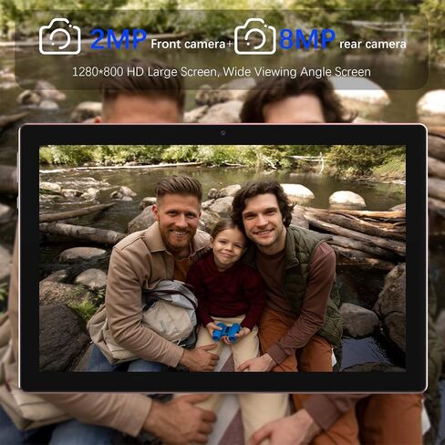تابلت COOPERS Android 15، 10 بوصة، ذاكرة وصول عشوائي 12 جيجابايت + ذاكرة تخزين داخلية 64 جيجابايت بحد أقصى 1 تيرابايت، معالج رباعي النواة 1.8 جيجا هرتز، 5G WiFi6، كاميرا مزدوجة بطارية 6000 مللي أمبير في الساعة، 2 في 1 أجهزة لوحية مع قلم لوحة مفاتيح وماوس، in Kuwait