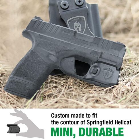 WARRIORLAND IWB Kydex Holster with 150 Lumens Min Gun Light Combo, Springfield Micro Compact Hellcat Pistol, 150 Lumens Hellcat Handgun Light, LED Tactical Flashlight SL-1 w/Hellcat Holster in Kuwait