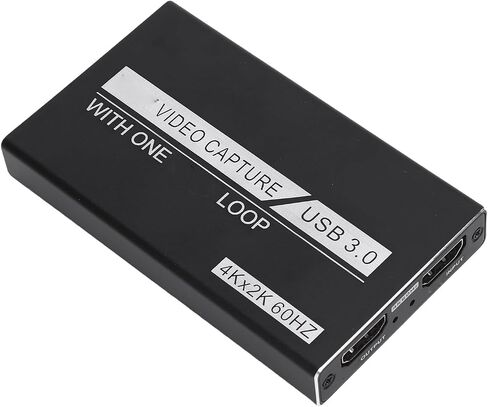 بطاقة فيديو Dpofirs 1080P مع حلقة خارجية وإدخال ميكروفون للاجتماعات عبر الإنترنت، متوافقة مع كاميرات Switch وDSLR in Saudi Arabia