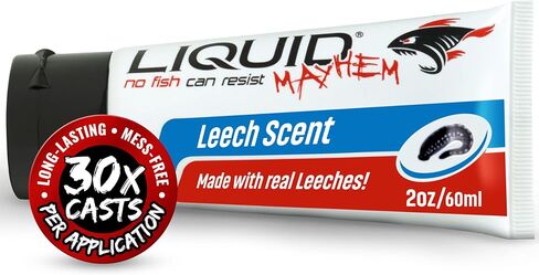 جل جذب الأسماك Liquid Mayhem Leech 60 مل / 2 أونصة · 60 استخدامًا – طعم العلقة الحقيقي والأمينات | جل طويل الأمد معزز بالأشعة فوق البنفسجية - جميع أنواع الطعم in Kuwait
