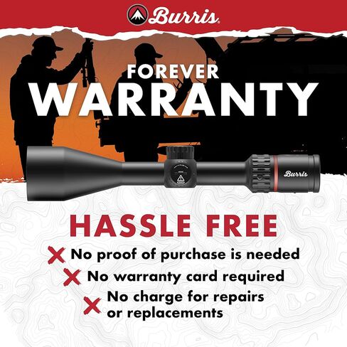 Burris Optics Fullfield 4-16x50mm مناظير الصيد للصيد، أنبوب 1 بوصة، المستوى البؤري الخلفي، مقاوم للماء، مقاوم للصدمات، ضمان إلى الأبد. in Saudi Arabia