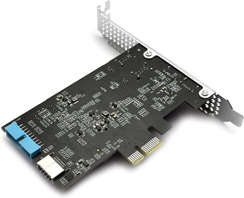 بطاقة توسيع PCIe ذات 19 سنًا تتميز بـ 4 منافذ سريعة السرعة وتوافق الأنظمة العالمية بطاقة USB PCIe in Kuwait