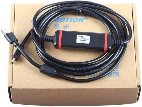 USB-DS for DS2 DS3 DS5B DS5C DS5E DS5L Servo Drive Debug Cable Black Chip in Saudi Arabia