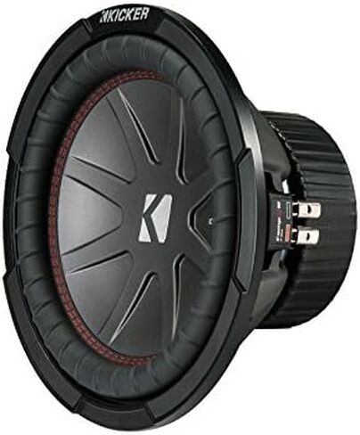 Harmony Audio Kicker (2) 43CWR102 10 بوصة CompR CWR10 مجموعة مضخم صوت فرعي 400 وات RMS مع مضخم صوت Harmony HA-A800.1 ومجموعة مضخم الصوت in Saudi Arabia