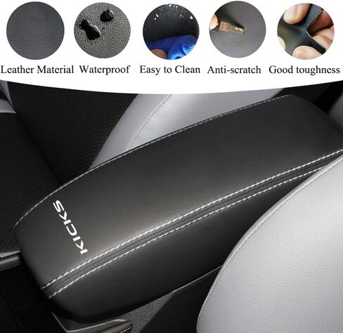 Xiter 1PC Center Center Cover Cover Cover Recrost Pad Pad Protector Plat Cover مقاومة للماء مضاد للخلع من Nissan Kicks 2018 2019 2020 2021 2022 2023 2024 (غير مناسب للغرز) in Saudi Arabia
