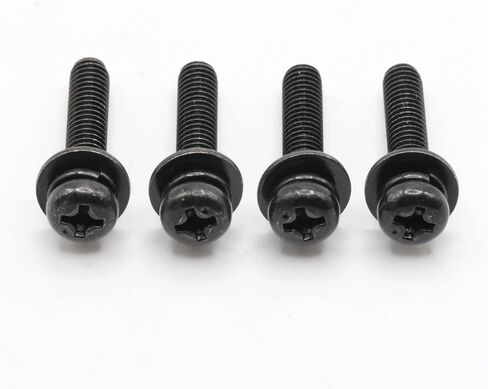ReplacementScrews Stand Screws Compatible with LG OLED42C5PUA - 42 Inch C5 Series TV - Complete Feet/Legs Screw Set (Pack of 4) in Saudi Arabia