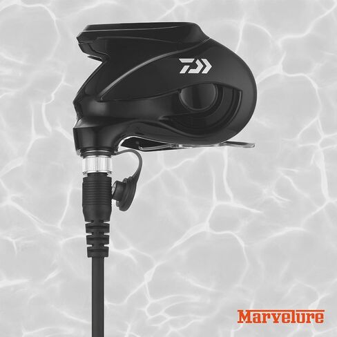 كابل طاقة البطارية 1.5-6.5 قدم (45-200 سم) متوافق مع Daiwa Tanacom Seaborg Leobritz، Shimano Plays BeastMaster ForceMaster بكرات الصيد الكهربائية (قطعة واحدة، 6.5 قدم (200 سم)) in Kuwait