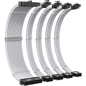 TC-35 Series PSU Extension Cable Kit Sol*/id Color Cable Sol*/id 350mm ATX24Pin PCI-E8Pin CPU8Pin with Combs(E) in Kuwait