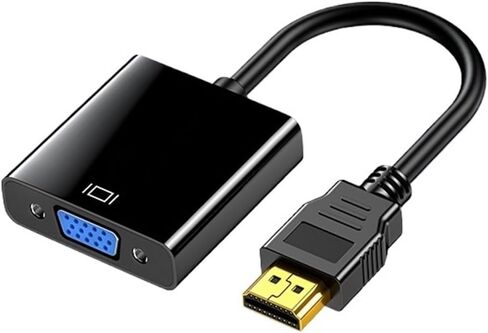 HDMI to V/GA Adapter 1080P 60Hz for Desktop PC TV Box to M>oni>tor(No Audio) in Saudi Arabia