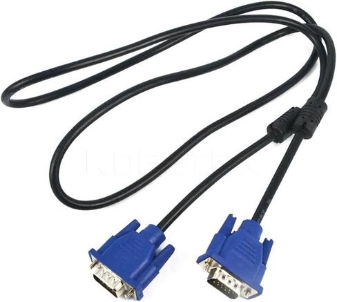 1.300cm V/GA Extension Cable Computer M>oni>tor V/GA M/M Wire HD 15Pin Male to Male V/GA Cord Copper Line for PC Projector in Saudi Arabia