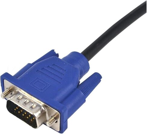 1.300cm V/GA Extension Cable Computer M>oni>tor V/GA M/M Wire HD 15Pin Male to Male V/GA Cord Copper Line for PC Projector in Saudi Arabia