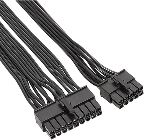 Modular Power Cable 10+18-Pin to 24-Pin ATX Power Supply Cable for E/VGA G2 G3 G+ P2 T2 GS Series Easy to Use-T44C in Kuwait