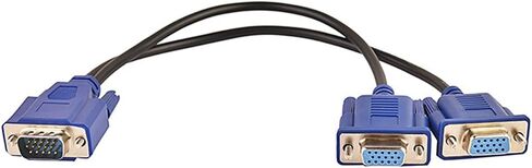 V/GA O ne to Two Wire 3 6 Computer Split Screen Cable V/GA O ne Drag Two M>oni>tor Video HD Cable 1 to 2 in Kuwait