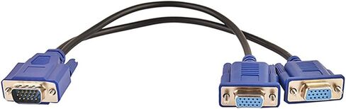 V/GA O ne to Two Wire 3 6 Computer Split Screen Cable V/GA O ne Drag Two M>oni>tor Video HD Cable 1 to 2 in Saudi Arabia