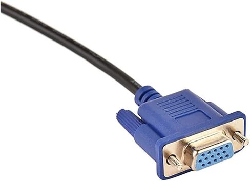 V/GA O ne to Two Wire 3 6 Computer Split Screen Cable V/GA O ne Drag Two M>oni>tor Video HD Cable 1 to 2 in Kuwait