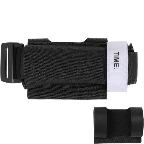 Belt/MOLLE Mounted Elastic Tourniquet Holder for Duty/Battle/Tactical Belt MOLLE Vest/Backpack/Panel Survival Accessories in Saudi Arabia