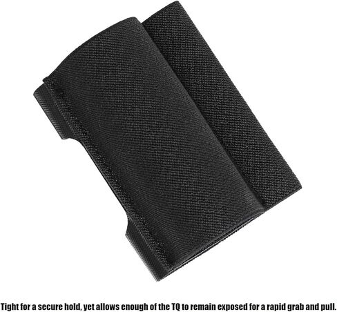 Belt/MOLLE Mounted Elastic Tourniquet Holder for Duty/Battle/Tactical Belt MOLLE Vest/Backpack/Panel Survival Accessories in Saudi Arabia