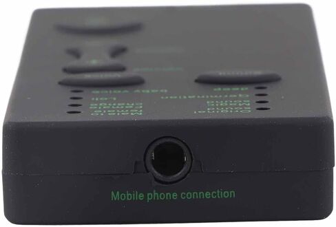 بطاقة الصوت Keenso Mini Voice Changer للبث للألعاب عبر الإنترنت مع 7 خيارات لتحويل الصوت للون ABS in Saudi Arabia
