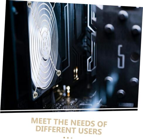 20pcs Mesh Filter Grills with Mounting Screws Dustproof Cover for Computer Cases High Performance Fan Grill for Gaming Full Tower PC Cooling in Kuwait