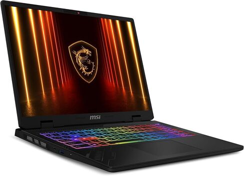 MSI Crosshair A16 HX 16" QHD+ 240Hz Gaming Laptop – AMD Ryzen 9 8940HX, NVIDIA GeForce RTX 5060, 16GB DDR5, 1TB NVMe SSD, Wi-Fi 6E, USB-C, Windows 11 D8WFKG-090US in Saudi Arabia