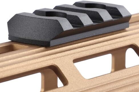 قسم السكك الحديدية TuFok Picatinny لـ Mlock - رفيع 0.27 بوصة ارتفاع السكك الحديدية مرفق محول السكك الحديدية جبل Alumimun 3-Slot in Kuwait