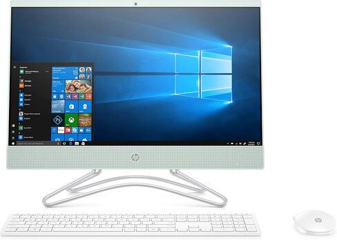 كمبيوتر HP 2019 الجديد الكل في واحد مقاس 22 بوصة، معالج Intel Celeron G4900، ذاكرة وصول عشوائي سعتها 4 جيجابايت، محرك أقراص ثابتة سعة 1 تيرابايت، نظام تشغيل Windows 10 in Saudi Arabia