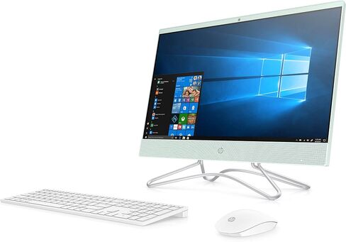 كمبيوتر HP 2019 الجديد الكل في واحد مقاس 22 بوصة، معالج Intel Celeron G4900، ذاكرة وصول عشوائي سعتها 4 جيجابايت، محرك أقراص ثابتة سعة 1 تيرابايت، نظام تشغيل Windows 10 in Saudi Arabia