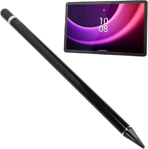 Pen for iOS Pro Air Tablet, Active Pen with Palm Rejection, High Sensitivity, Rechargeable Pencil for 11/X/8/7/6/5/4 Seties Phone (Black) in Saudi Arabia