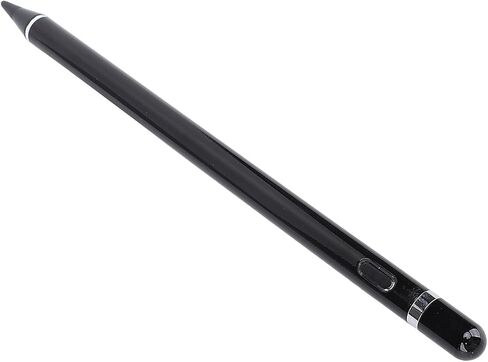 Pen for iOS Pro Air Tablet, Active Pen with Palm Rejection, High Sensitivity, Rechargeable Pencil for 11/X/8/7/6/5/4 Seties Phone (Black) in Saudi Arabia