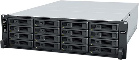 خادم Synology RackStation RS2821RP+ NAS مع وحدة المعالجة المركزية Ryzen 2.2 جيجا هرتز، وذاكرة 32 جيجا بايت، وتخزين SSD بسعة 128 تيرابايت، و4 منافذ LAN بسرعة 1 جيجابت، وطاقة زائدة، وحزمة نظام تشغيل DSM مع مجموعة السكك الحديدية in Saudi Arabia