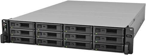 Synology RackStation RS3618xs NAS Server with Xeon 2.4GHz CPU, 64GB Memory, 240TB HDD Storage, 4 x 1GbE LAN Ports, DSM Operating System Bundle with Rail kit in Saudi Arabia