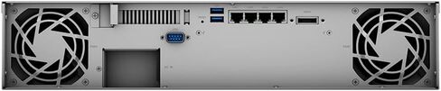 حزمة خادم Synology RackStation RS1221+ NAS مع مجموعة السكك الحديدية، وحدة المعالجة المركزية Ryzen، حامل حامل، ذاكرة 32 جيجابايت، تخزين SSD 64 تيرابايت، نظام تشغيل Synology DSM، جاهز لاستهداف iSCSI in Saudi Arabia