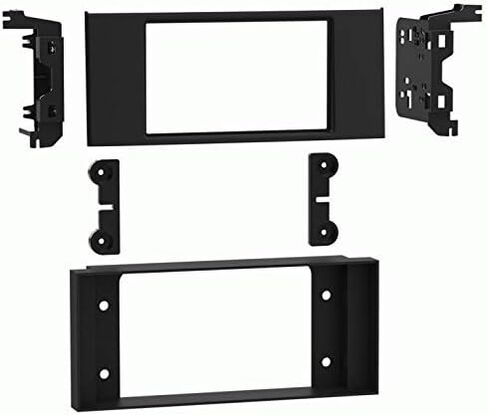 Harmony Audio HA-40EU10 متوافق مع Land Rover Range Rover 2003-2012 مصنع ستيريو إلى ما بعد البيع قابس محول هوائي الراديو وMetra 99-9402B مجموعة لوحة راديو DIN واحدة مزدوجة in Saudi Arabia