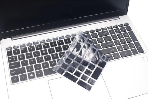 Keyboard Skin Compatible for HP OmniBook 5 16" AI Laptop 16-af 16-ag 16-bc 16z-ag100 16z-bc100 16-bc1047nr 16-af1037nr & OmniBook 3 AI 15-fn0087nr 15.6" (NOT fit 16-fb 14-he/fp/ha Series) (Black) in Saudi Arabia