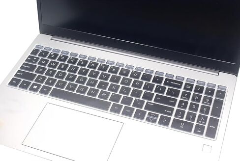 Keyboard Skin Compatible for HP OmniBook 5 16" AI Laptop 16-af 16-ag 16-bc 16z-ag100 16z-bc100 16-bc1047nr 16-af1037nr & OmniBook 3 AI 15-fn0087nr 15.6" (NOT fit 16-fb 14-he/fp/ha Series) (Black) in Saudi Arabia