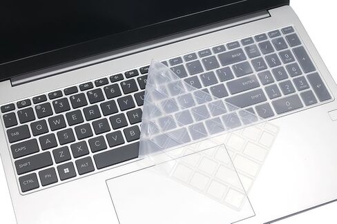 Keyboard Skin Compatible for HP OmniBook 5 16" AI Laptop 16-af 16-ag 16-bc 16z-ag100 16z-bc100 16-bc1047nr 16-af1037nr & OmniBook 3 AI 15-fn0087nr 15.6" (NOT fit 16-fb 14-he/fp/ha Series) (Black) in Saudi Arabia