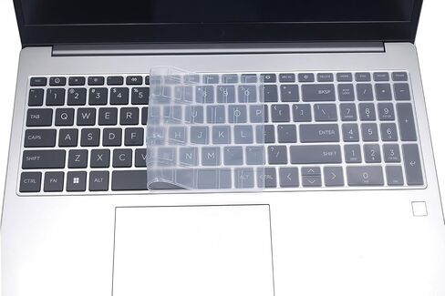 Keyboard Skin Compatible for HP OmniBook 5 16" AI Laptop 16-af 16-ag 16-bc 16z-ag100 16z-bc100 16-bc1047nr 16-af1037nr & OmniBook 3 AI 15-fn0087nr 15.6" (NOT fit 16-fb 14-he/fp/ha Series) (Black) in Saudi Arabia