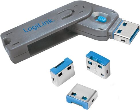 Logilink USB Port Blocker Lock Grey 10x Schlösser in Saudi Arabia